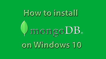 How to Install MongoDB on Windows 10