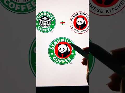 Can You Guess The LogoStarbucks Panda Express = Shorts Arttiktok