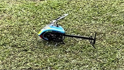 Learning to inverted hover RC helicopter and Crash!🤦🏻‍♂️