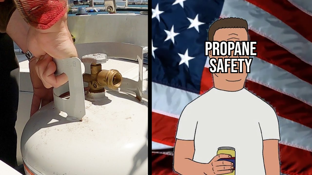 Sailboat Propane Safety 1st! Sailing Life should be SAFE! - Captain's Vlog 11