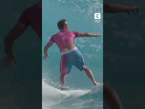 👑Il y a 1 an, la masterclass de Kauli Vaast chez lui, a Teahupo’o, pour remporter le titre olympique