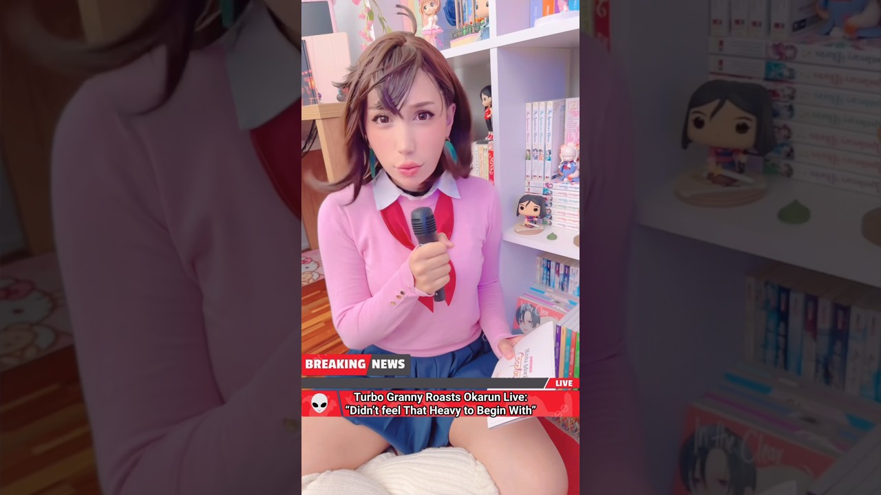 TURBO GRANNY BREAKING NEWS🔥 #cosplay #cosplayer #anime #dandadan