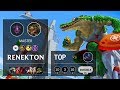 Renekton Top vs Jax - KR Master Patch 10.7