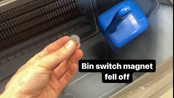 Manitowoc under counter ice machine not working - bin switch magnet