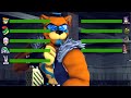 [SFM FNaF] Security Breach Fury's Rage vs Security Breach Villains WITH Healthbars