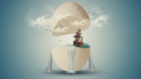 Photoshop CC Tutorial_ Photo Manipulation _ Fantasy Broken Egg