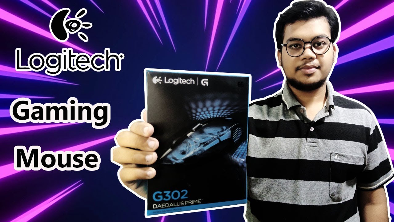 Logitech G302 Gaming Mouse Daedalus Prime - Best Review - Unboxing - Qanan Vlogs