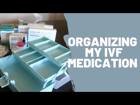 Organize with Me! | IVF Medications