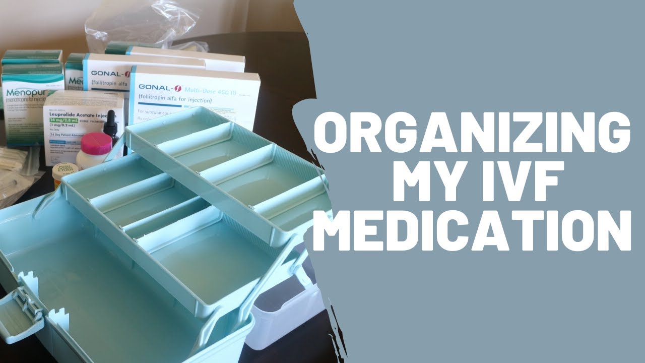 We're talking organization today! The IVF process can be overwhelming in  itself, but then a huge box of medications arrives and panic sets in. First  things first, OPEN the box and start