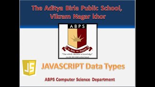 JavaScript L 5 Data Types
