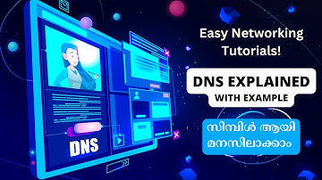 DNS Explained in Malayalam | What is Domain Name System and How does it works? Simply Explained!