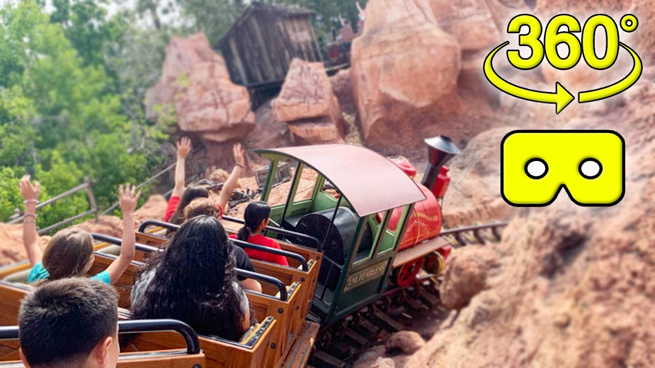 Big Thunder Mountain Railroad: Disneyland Ride! 360 Virtual Reality