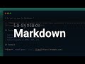 La syntaxe Markdown