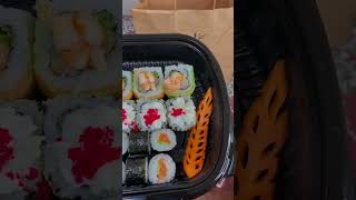 اول مرة نطلب سوشي اونلاين 🍣😍