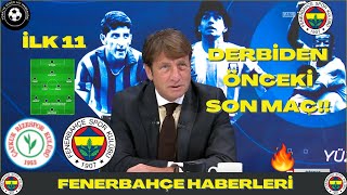 Kaya Çilingiroğlu Çaykur Rizespor Fenerbahçe Maçı İlk 11Leri Değerlendirdi