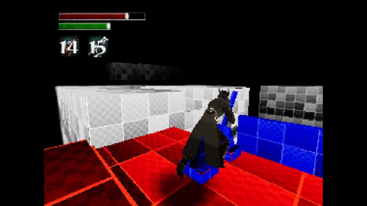 Bloodborne PS1 Demake WIP 5/14/2017 