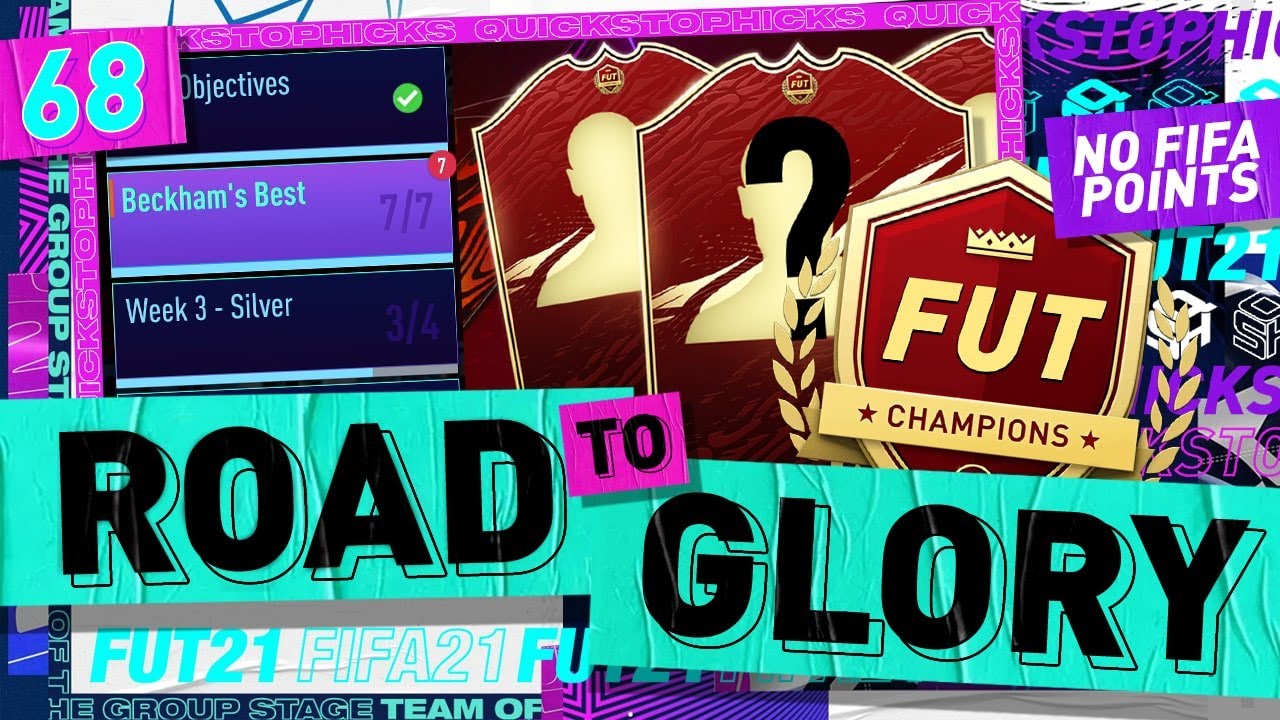 WALKOUT! TOTGS PACKED! BECKHAM'S BEST - FUT CHAMPIONS REWARDS - FIFA 21 ROAD TO GLORY #68