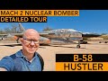 Tour around the first Mach 2 nuclear bomber - the Convair B-58 Hustler