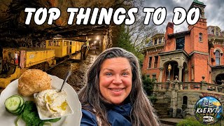 We Rode a Mine Car Into a Real Coal Mine! | Exploring Must Do's In Jim Thorpe,PA (SWITZERLAND OF US)