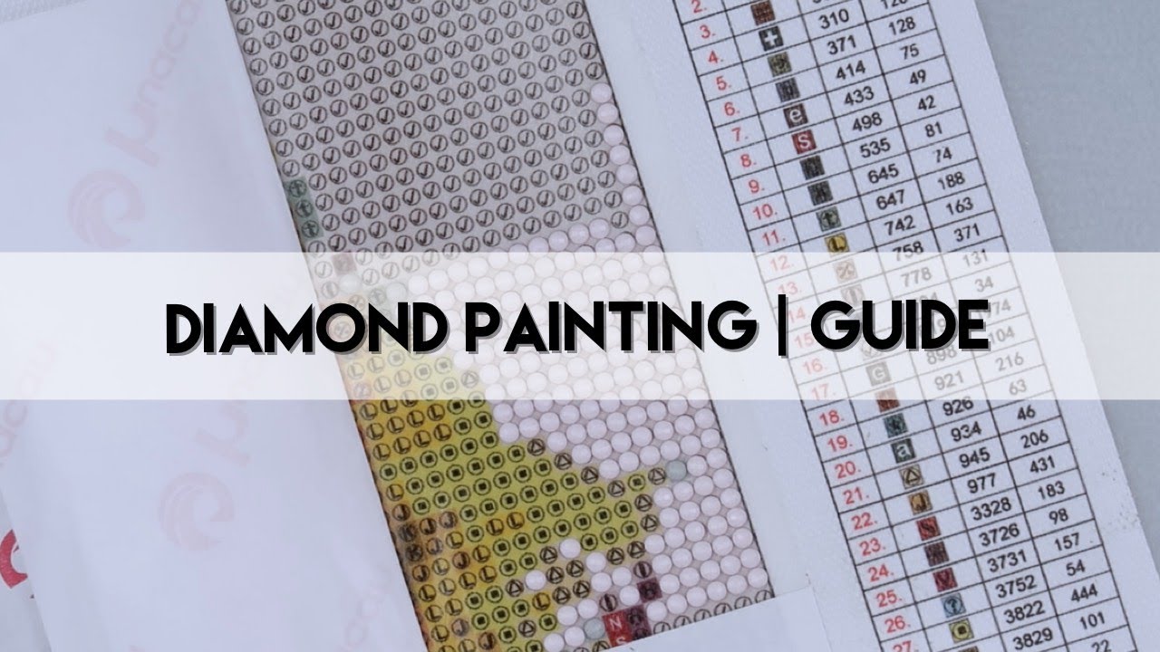 SQUARE Diamond Painting Tips and Tricks Tutorial