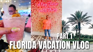 VLOG: ORLANDO FLORIDA FAMILY VACATION PART 1 | WE WENT TO THE SUGAR FACTORY | FAMILY STORY TIME