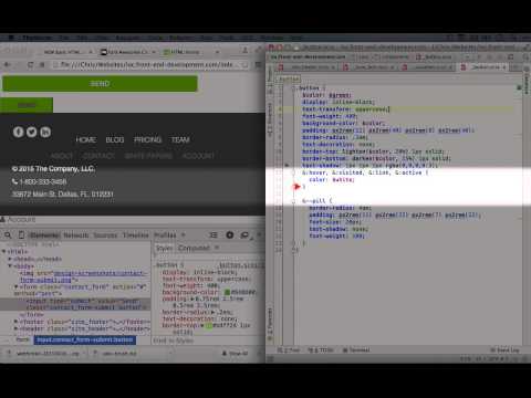 241. How to style our submit button to match our other buttons