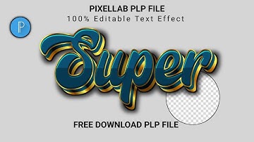 How to make Super 3d text in pixellab | 3d glow text effect in pixellab | text effect plp file