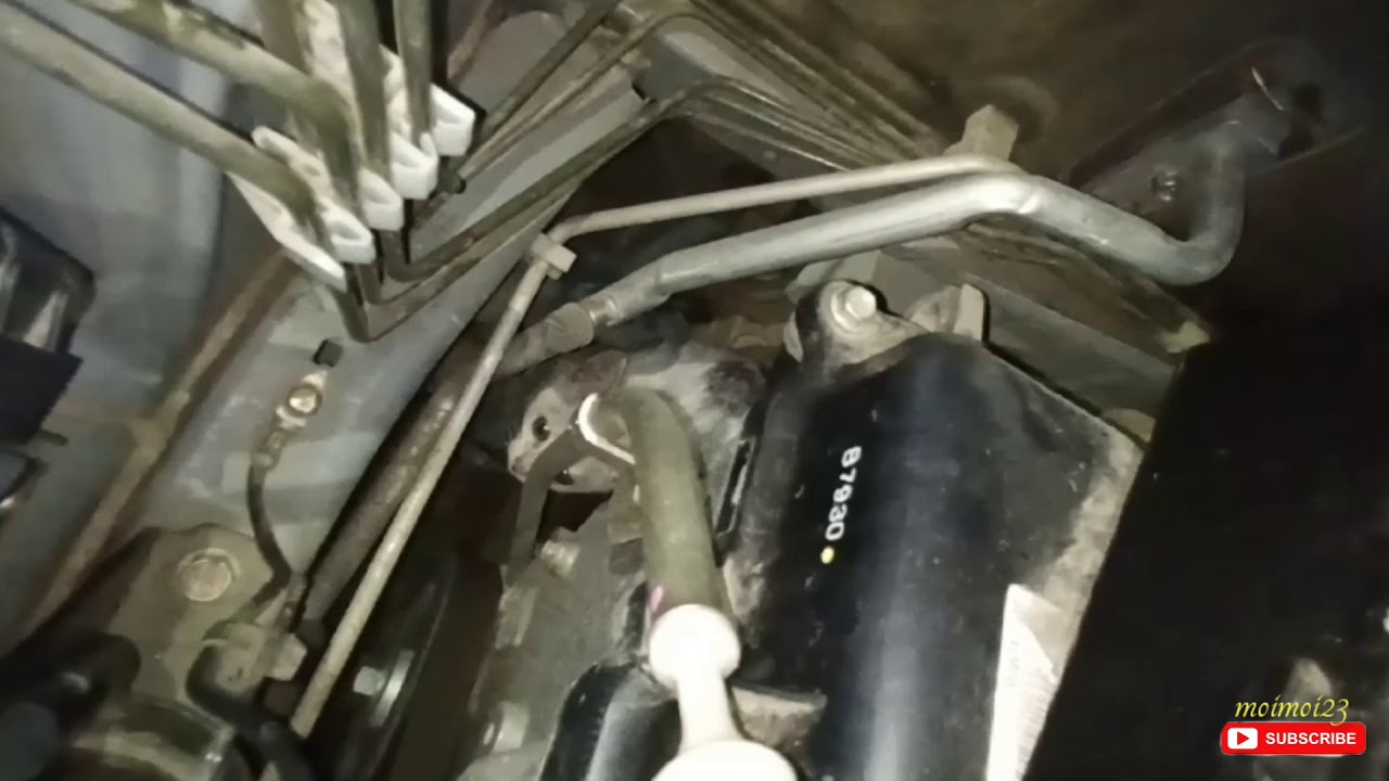 Found something inside the hood of the car. - YouTube