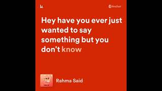 Rahma Said - Trailer