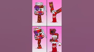 Sprunki OC Nutella and KitKat phase 4 - #sprunki #animation #incredibox