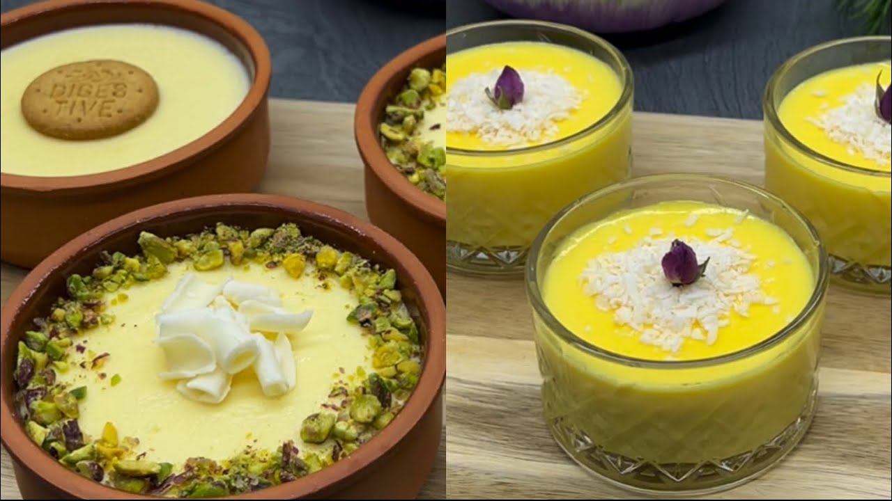 اطيب واسهل نوعين كاسترد على طلب متابعيني 🥰