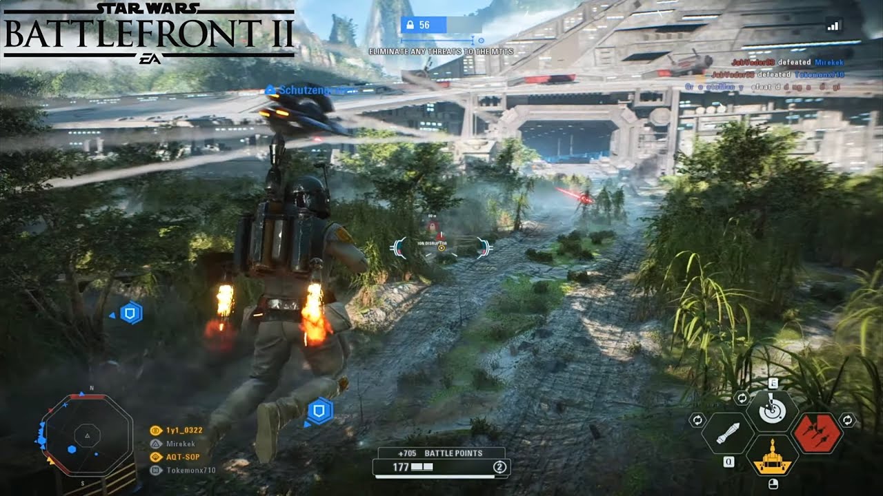 Star Wars Battlefront 2: Galactic Assault Gameplay | Kashyyyk (No ...