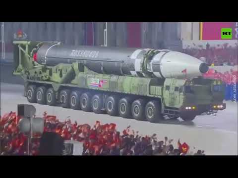 North Korea shows off brand new ICBMs