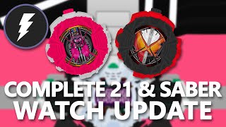 Kamen Rider ZI-O Flash Belt: Saber & Complete 21 Update