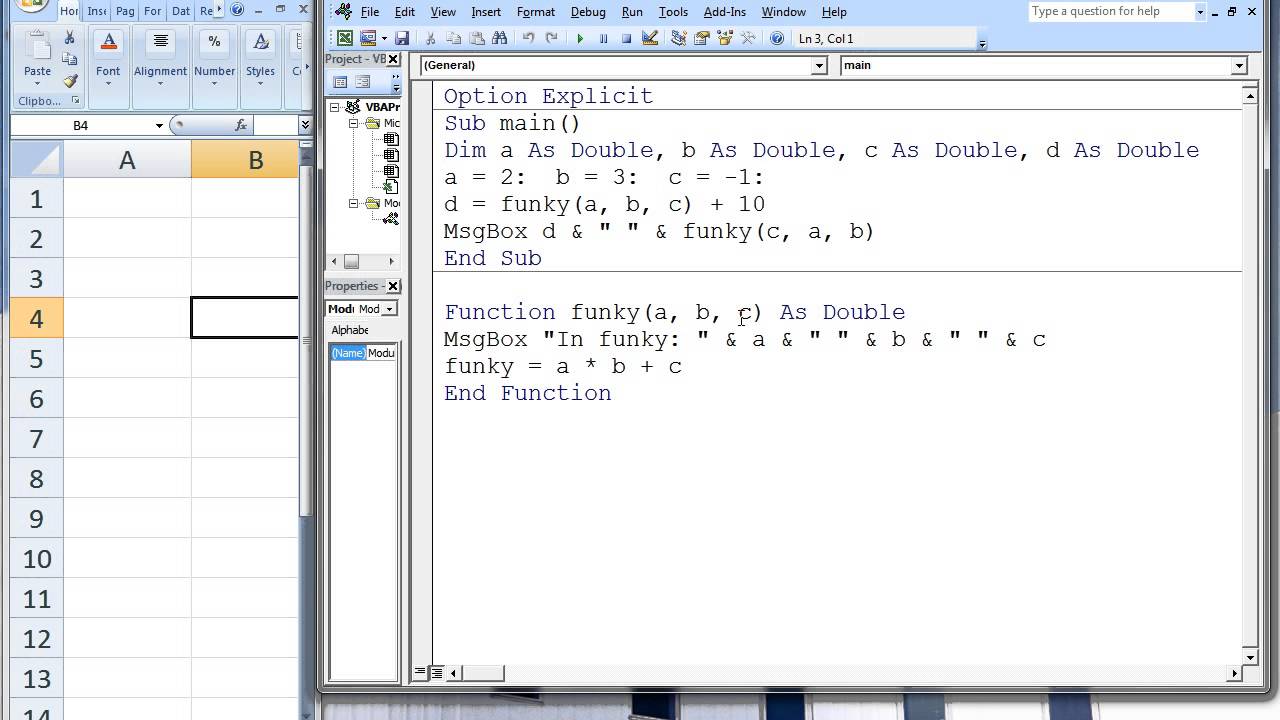 vba math functions