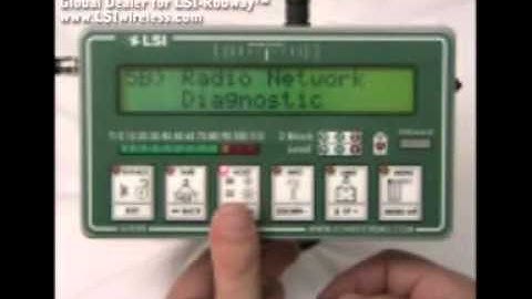 LSI GS550 Crane Safe Load Indicator System Diagnostic