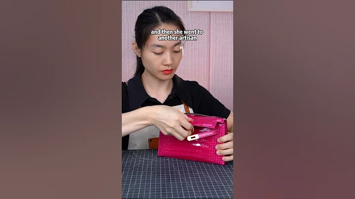 Luxury handcrafted leather bag in genuine rare leather, do you love it?🥰