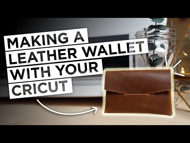 Cricut Engraved Leather Pouch - Makers Gonna Learn