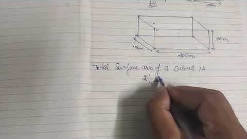 Two cubes each of side 8 cm are placed together find the surface area of the cuboid thus formed