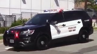 Long Beach Police Dept. NEW K-9 Responding (w/ Rumbler)