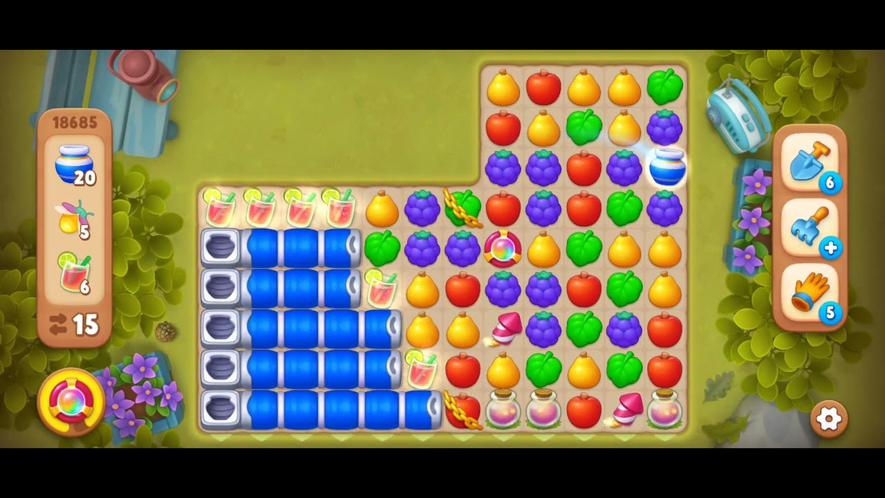 Gardenscapes Level 18685