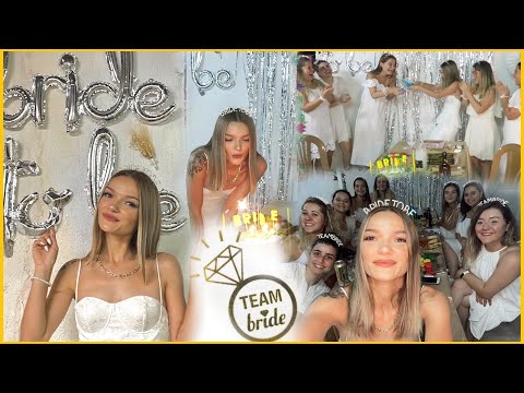 BEKARLIĞA VEDA PARTİM 👰🏼‍♀️ | Kız kıza eğleniyoruz, Gecenin sonu çok fena😂 | Bride to be |