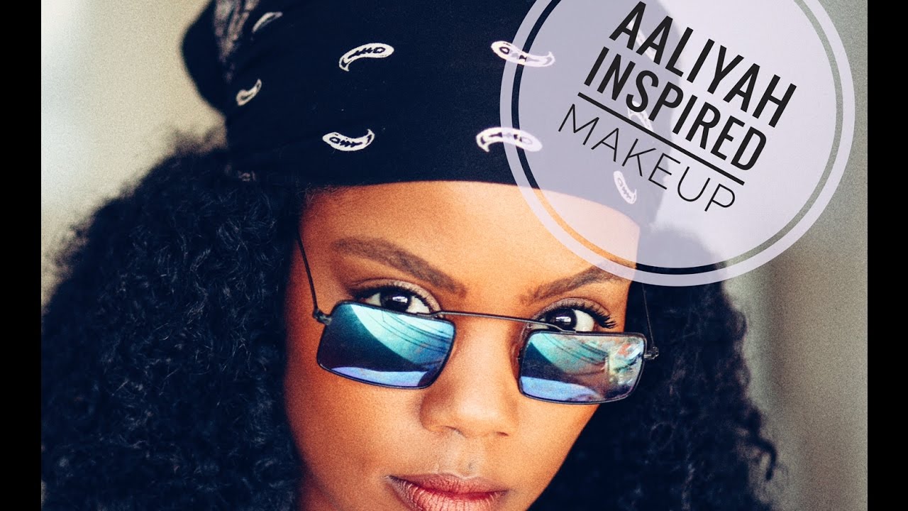 Aaliyah Inspired Make Up :: 90s Look