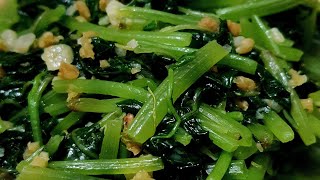 The BEST way to cook Chinese spinach (amaranth green)