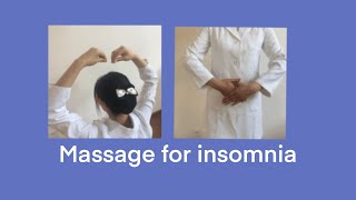 Massage for Insomnia