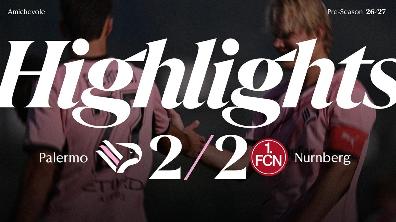 Palermo 2–2 1. FC Nürnberg full highlights