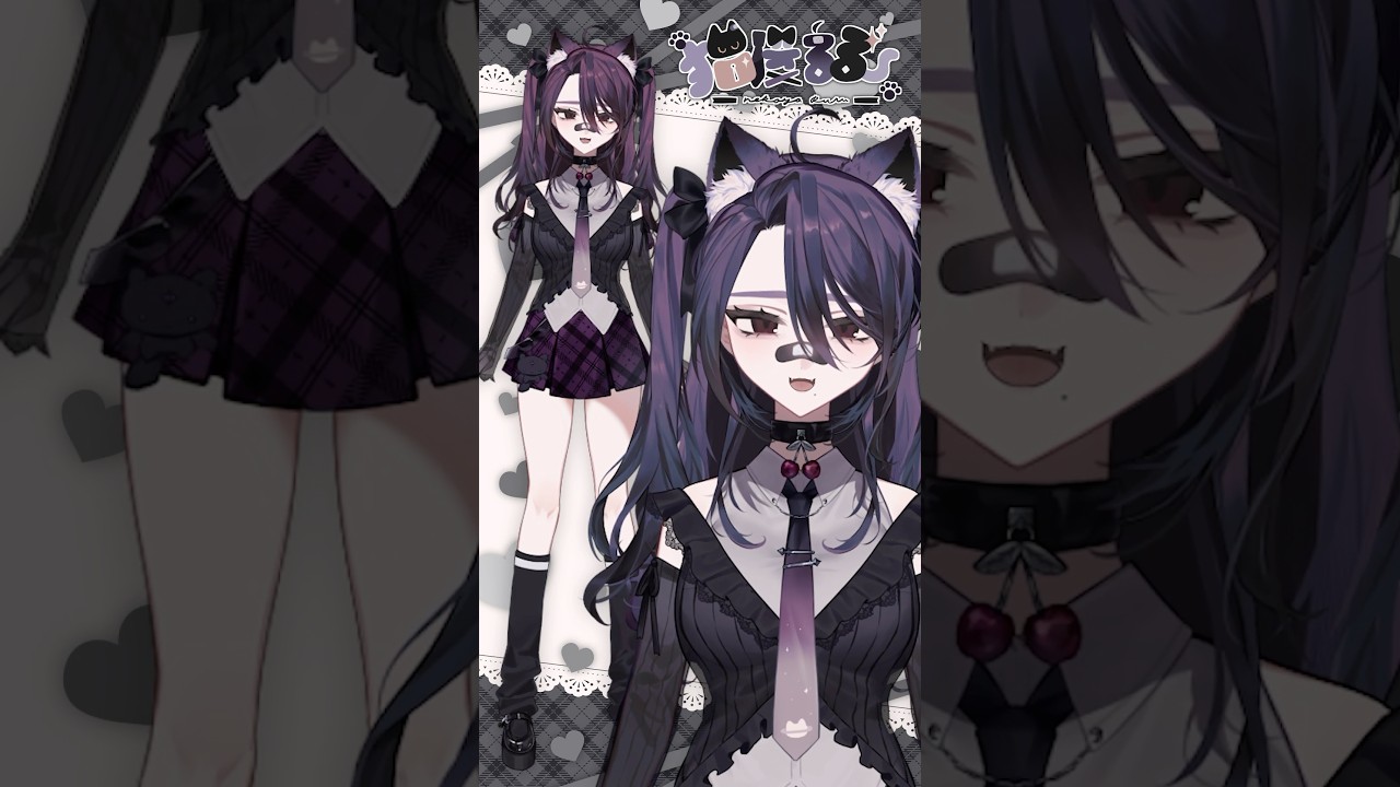 ♡✦Live2Dshowcase │ 猫屋、また新たな姿へ…? │ #個人vtuber #セルフ受肉Vtuber