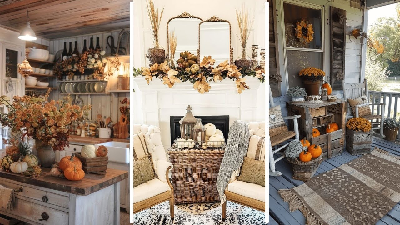 Vintage Touches for a Classic Fall Home Look