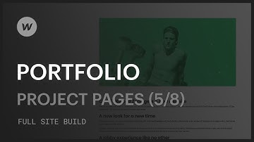 Creating a custom portfolio — Designing the client project detail pages (Part 5 of 8)