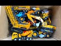 RC TRACTORS, MEGA RC TRUCKS, RC MACHINES COLLECTION!!-EXCAVATOR LESU ET30H,KABOLITE K350-200 DIGGER